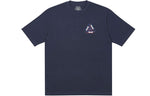 PALACE Basically A Triferg Navy Alphabet Printing Round Neck Short Sleeve Unisex Navy Blue P20TS004