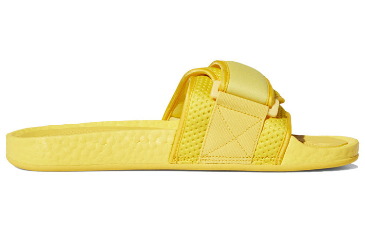 adidas x Pharrell Chancletas Hu Slides 'Bold Gold' H04407