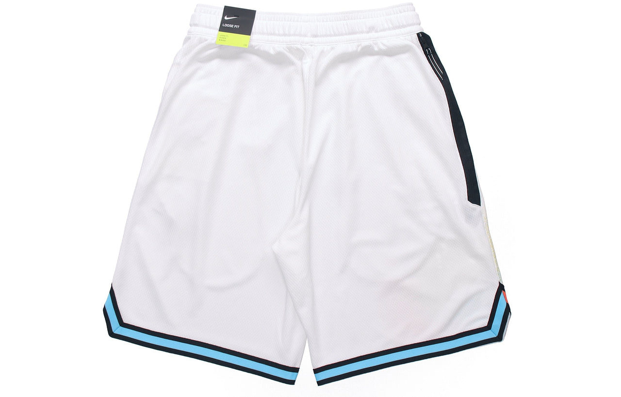 Nike Colorful Loose Sports Casual Basketball Shorts White DJ5214-100