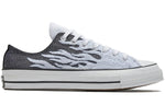 Converse Archive Flames Chuck 1970s Low Top 'Black Grey' 166713C