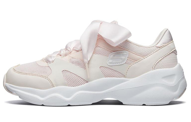 (WMNS) Skechers D'Lites Airy Low Top Sneakers Pink/White 66666203-WPK