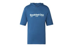 Air Jordan Alphabet Short Sleeve Hoodie Men's Blue DQ7383-493