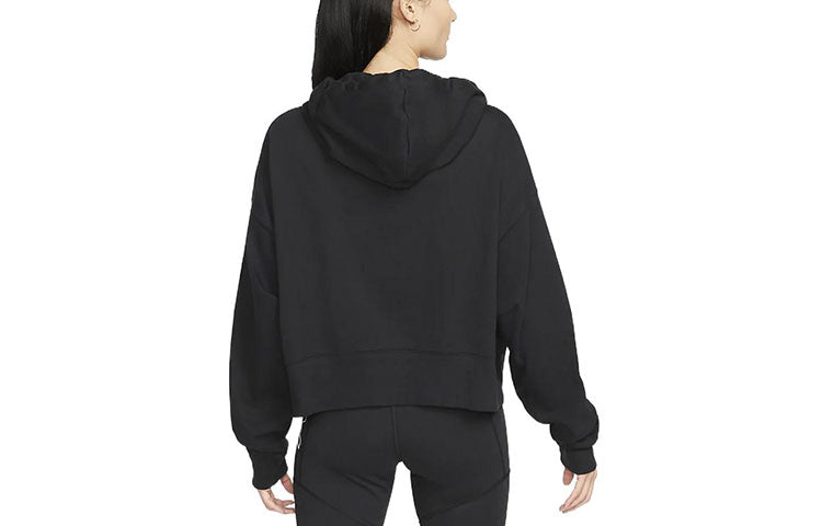 (WMNS) Nike Nsw Pullover Hoodie 'Black' DM6418-010
