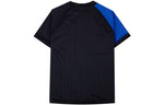 Men's Nike Lab NRG Fog Baseball Top Zipper Double Sided Baseball Uniform Short Sleeve Jacket Camouflage Blue Black AV8269-010