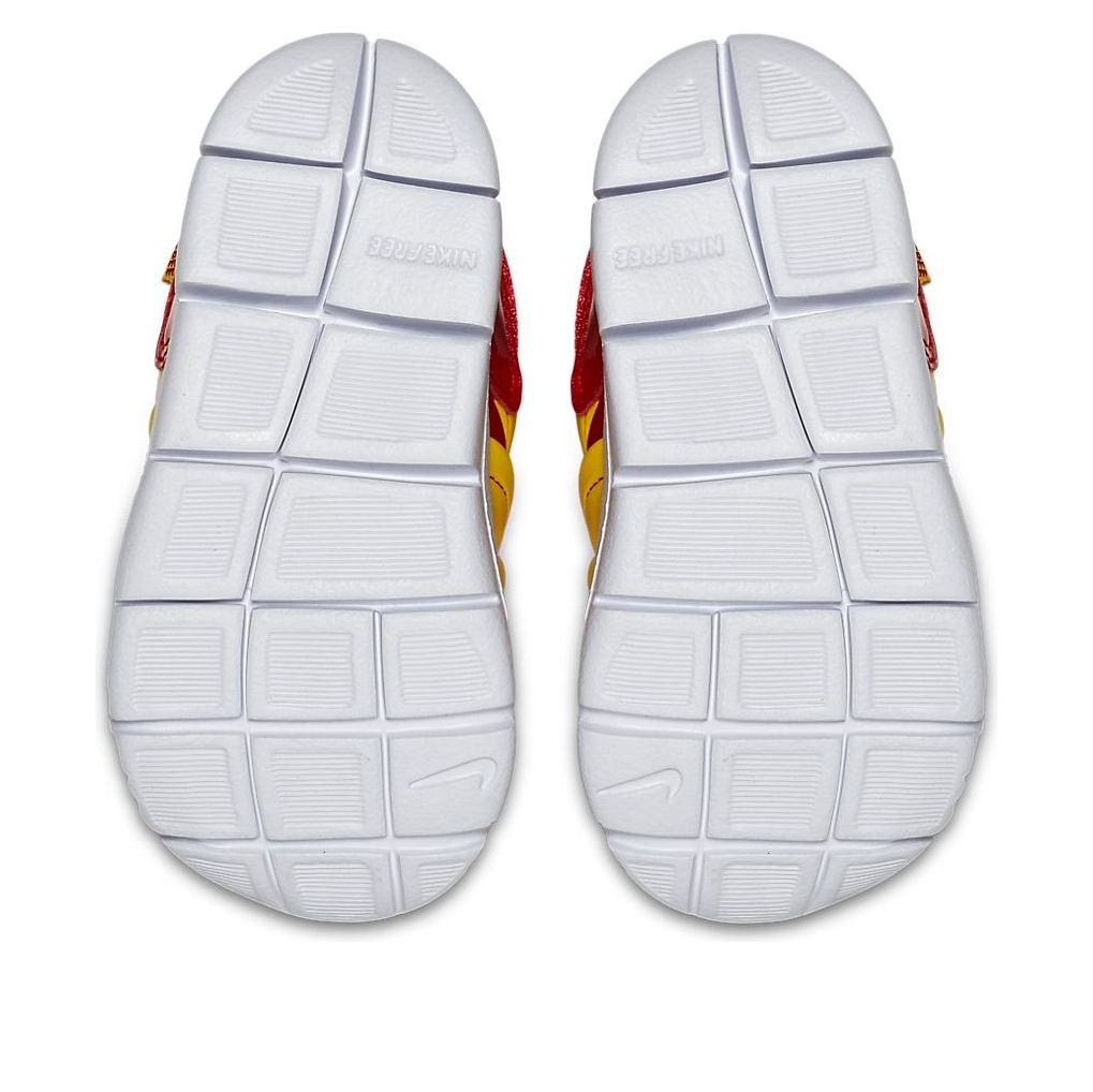 (TD) Nike Dynamo Free Running Shoes Yellow/Red 343938-618