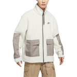 Nike fleece zipped hooded jacket 'White' DV8183-072