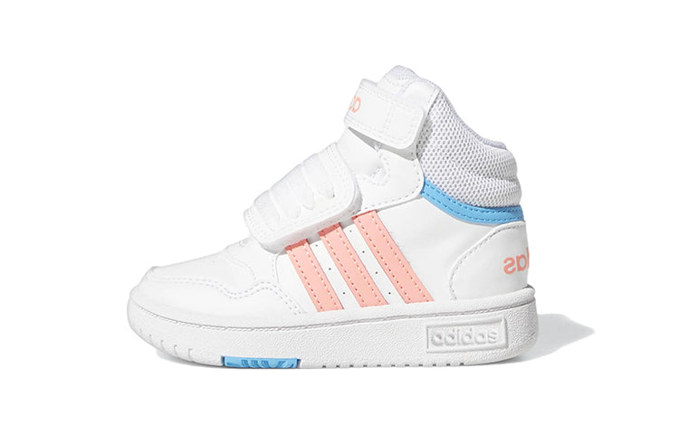 (TD) adidas Hoops Mid 'White Pink Blue' GW6112