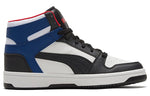PUMA Rebound LayUp Black/Red/Blue Mid 369573-18