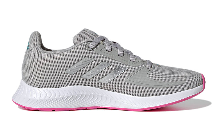 (GS) adidas Runfalcon 2.0 'Grey Screaming Pink' GZ7417