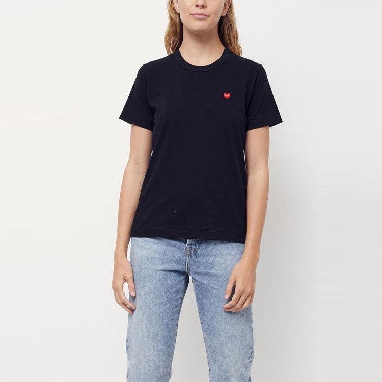 (WMNS) COMME des GARCONS PLAY Mini Heart Logo Tee 'Black' AZ-T199-051-1