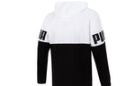 PUMA Logo Printing Sports Breathable Black White Colorblock 'Black White' 847723-02