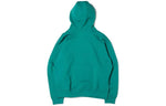 Men's Nike Logo Embroidered Solid Color Fleece Lined Casual Pullover Green DA0316-340