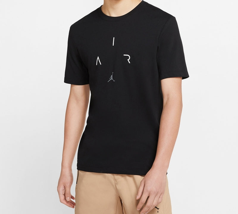 Air Jordan Dri-Fit Air Printing Pattern Short Sleeve Black CN3576-010