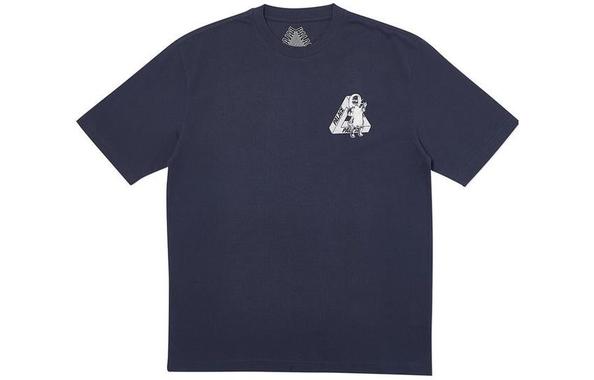 Palace U Figure T-shirt 'Navy' P17TS107