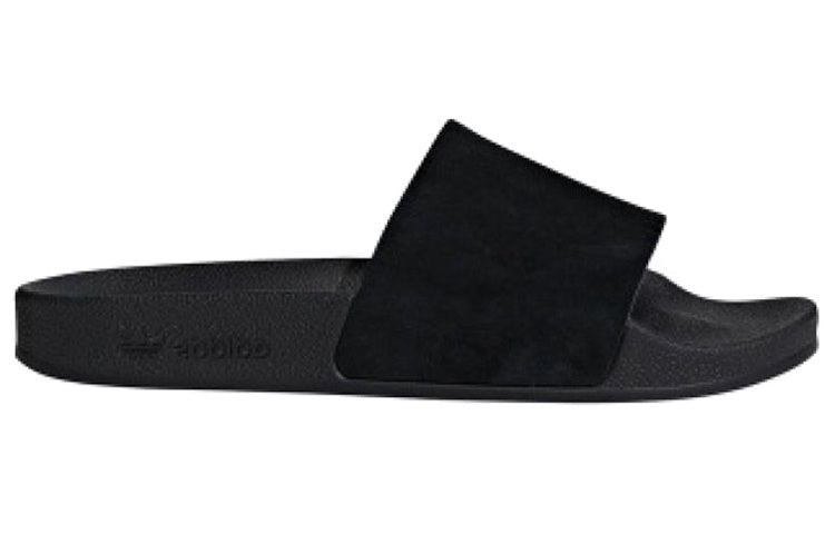 (WMNS) adidas originals Adilette 'Black' DA9017