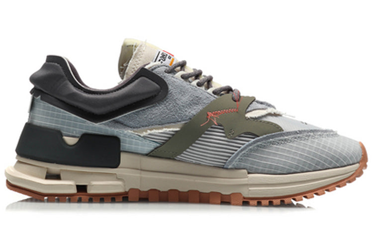 Li-Ning 001 Classic Casual Gray Green Blue AGCQ271-3