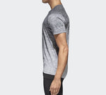 adidas FreeLift gradi Gradient Training Sports Short Sleeve Black White CW3435