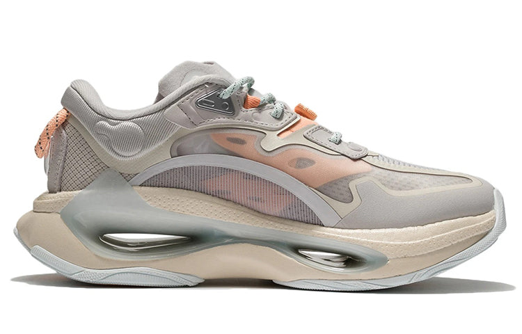 (WMNS) Li-Ning Infinity 'Grey Orange' AZGS054-1