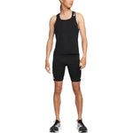 Nike Solid Color Breathable Quick Dry Running Training Sports Vest Black DM4625-010