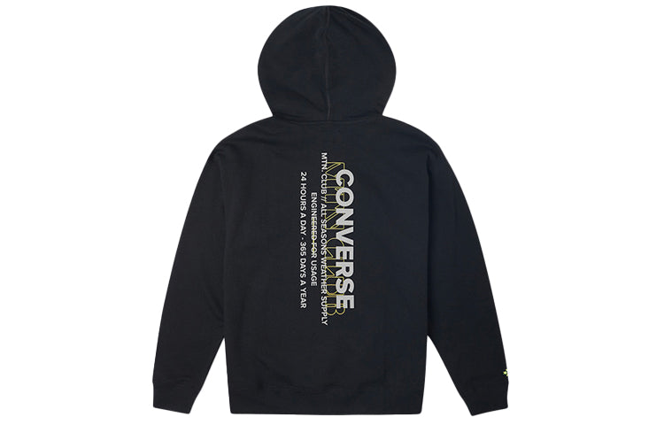 Men's Converse Printing Sports Fleece Lined Black 10020816-A01