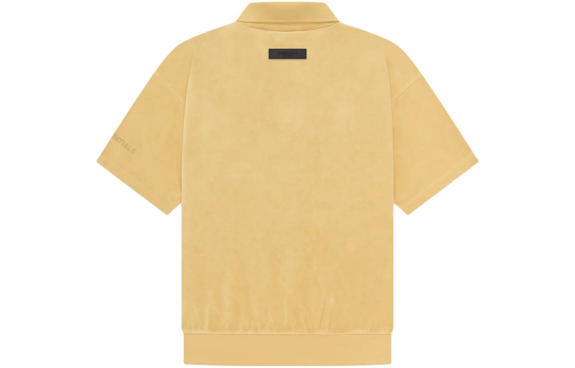 Fear of God Essentials SS23 Polo Shirt 'Light Tuscan' 125BT224052F