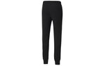 PUMA Pinstripe Casual Fleece Lined Long Pants Black 530178-01