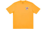 PALACE x M-Zone Crossover Small Tri-Ferg Pattern Cartoon Short Sleeve Unisex Orange P20TS217