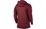 Men's Nike Zipper Full-Zip Hooded Jacket Wine Red 824394-677