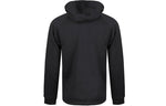 adidas Men's Logo Knitted Sports Hooded Fleece Black CV6801