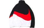 Nike MENS Sportswear Multicolor Large Logo Tat Stand Collar Jacket Black AR3133-011