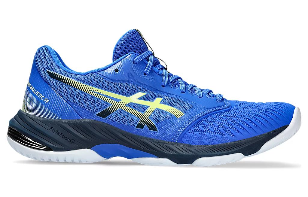 ASICS Netburner Ballistic FF 3 'Illusion Blue Glow Yellow' 1053A055-403