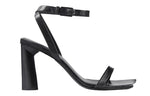 (WMNS) Balenciaga Moon Small Cowhide Straps High Heels Black Sandals 615766WA7601000