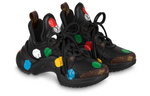 (WMNS) LOUIS VUITTON x YK Academy Archlight Sneakers 'Black with Colorful Dots' 1AB9RS