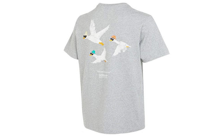 adidas originals Adventure Graphic Duckies T-shirt 'Grey' HZ1147