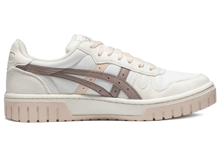 ASICS Court MZ Retro Casual Skateboarding Shoes Unisex Beige Brown 1203A127-106