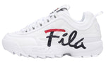 FILA Low-Top Side Logo Daddy Shoes 'White Black' 1FM00863D_121