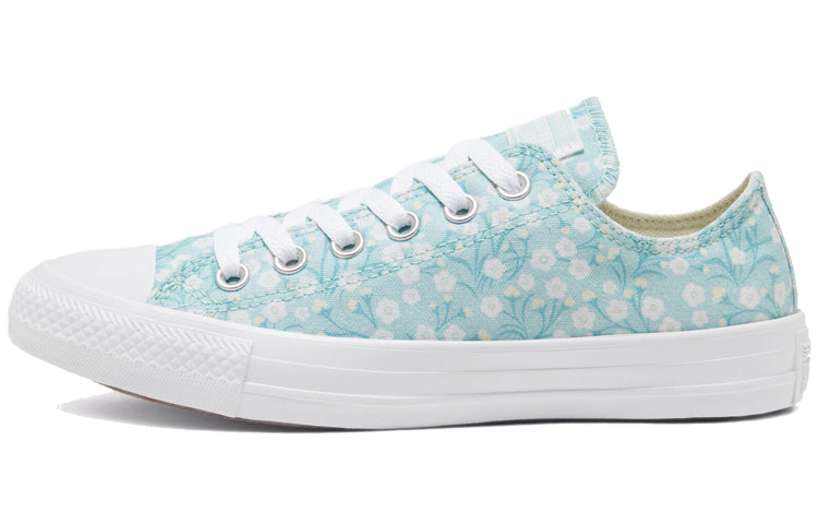 (WMNS) Converse Floral Chuck Taylor All Star Light Blue Sneakers 567085F