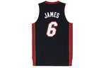 adidas LeBron James SW Fan Edition Miami Heat No. 6 Basketball Vest Black L76194