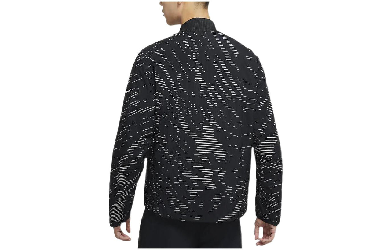 Nike Therma-FIT Run Division Casual Sports Reversible Jacket Black DM4627-010