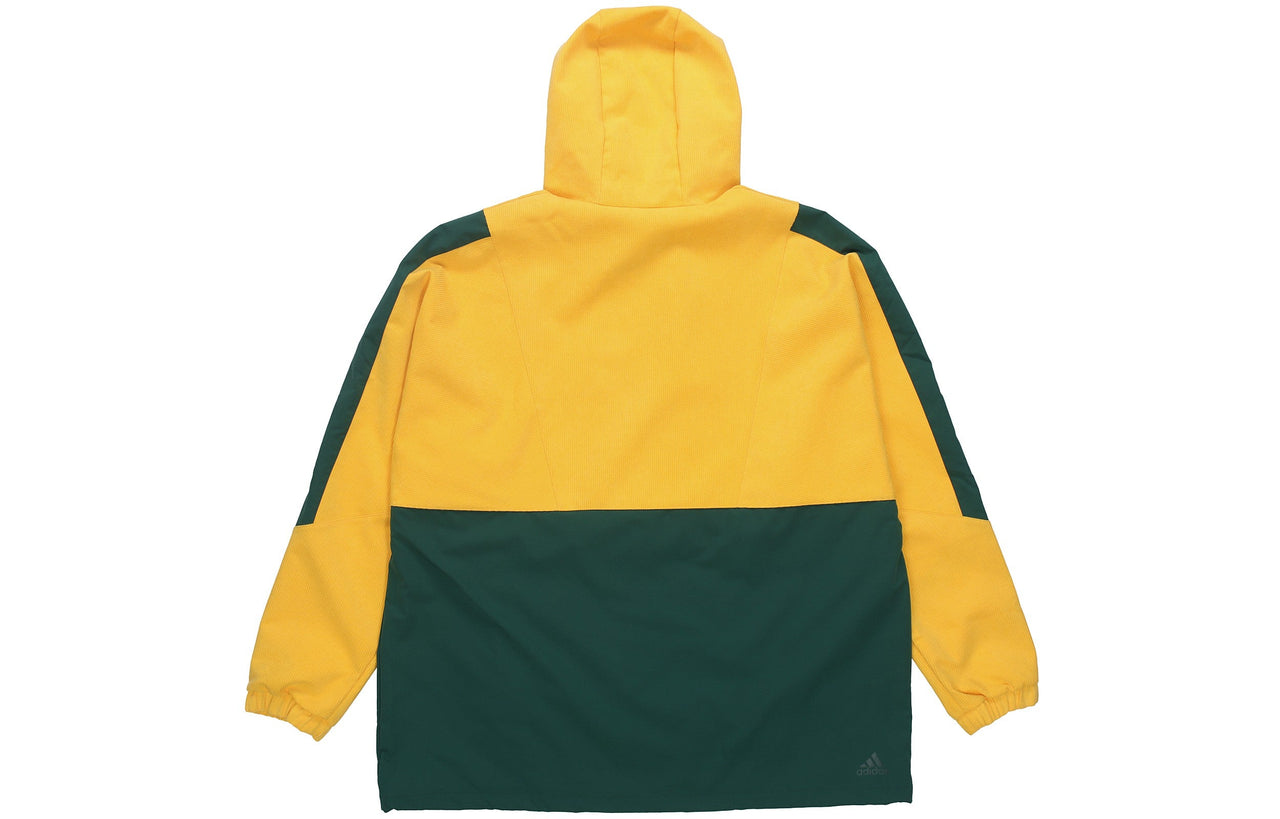 adidas Cap Windbreaker Jacket Men's Yellow GM4453