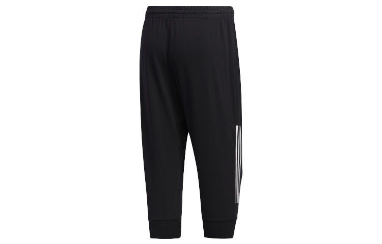 adidas Breathable Casual Sports Pants Men Black FQ9300