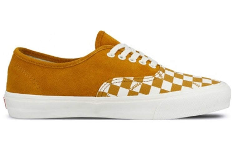 Vans OG Authentic LX 'Buckthorn Brown Checkerboard Toe' VN0A45JJVQB