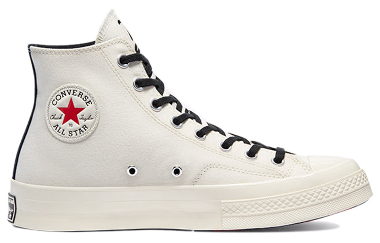 Keith Haring x Converse Chuck Taylor All-Star 70 High Tops Egret White 'Egret Black Red' 171858C