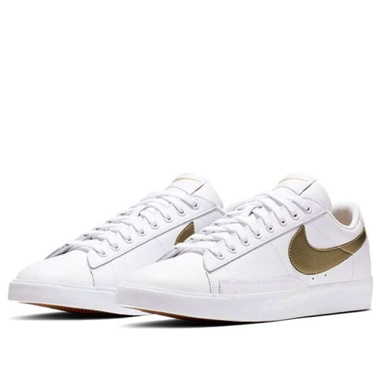 Nike Blazer Low Premium 'White Metallic Gold' BQ7460-101