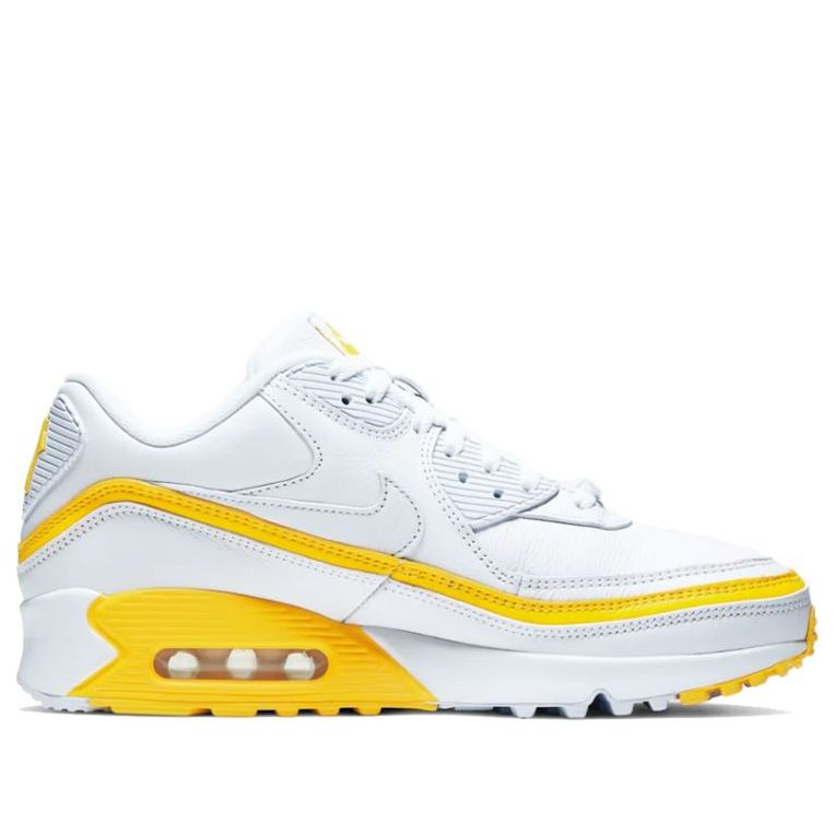 Nike x Undefeated Air Max 90 'White Optic Yellow' CJ7197-101