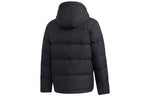 adidas neo M Hp Down Jkt1 Sports hooded down Jacket Black GJ8968