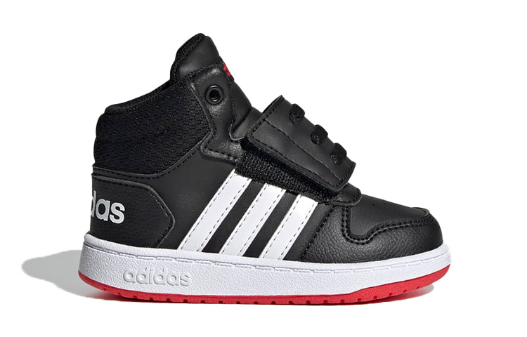 (TD) adidas Hoops 2.0 Mid 'Black White Red' FY9291