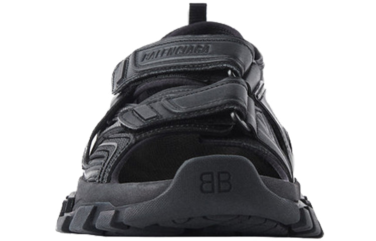 (WMNS) Balenciaga Track Sandal 'Triple Black' 617543W2CC11000