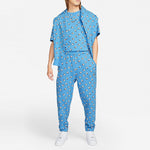 Men's Nike x Hello Kitty Crossover SS22 Full Print CAT Straight Casual Sports Pants/Trousers/Joggers Blue DR5518-412