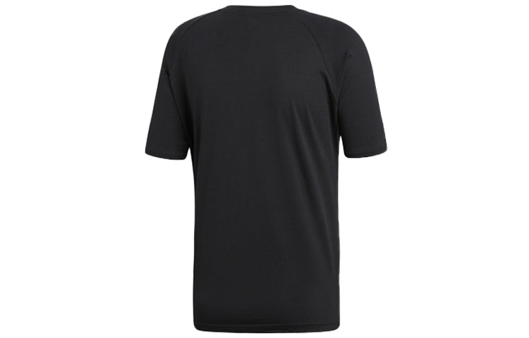 adidas Sports Round Neck Z.N.E. Tee 'Black White' DM7592